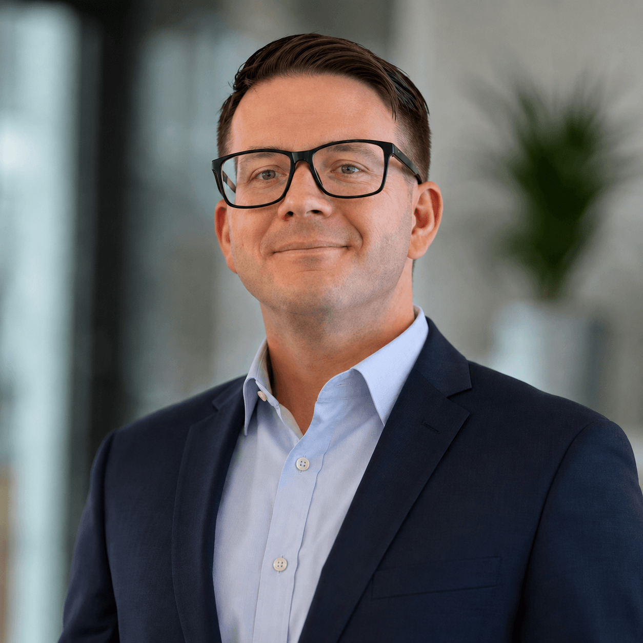 Corporate headshot of Jacob Fetty