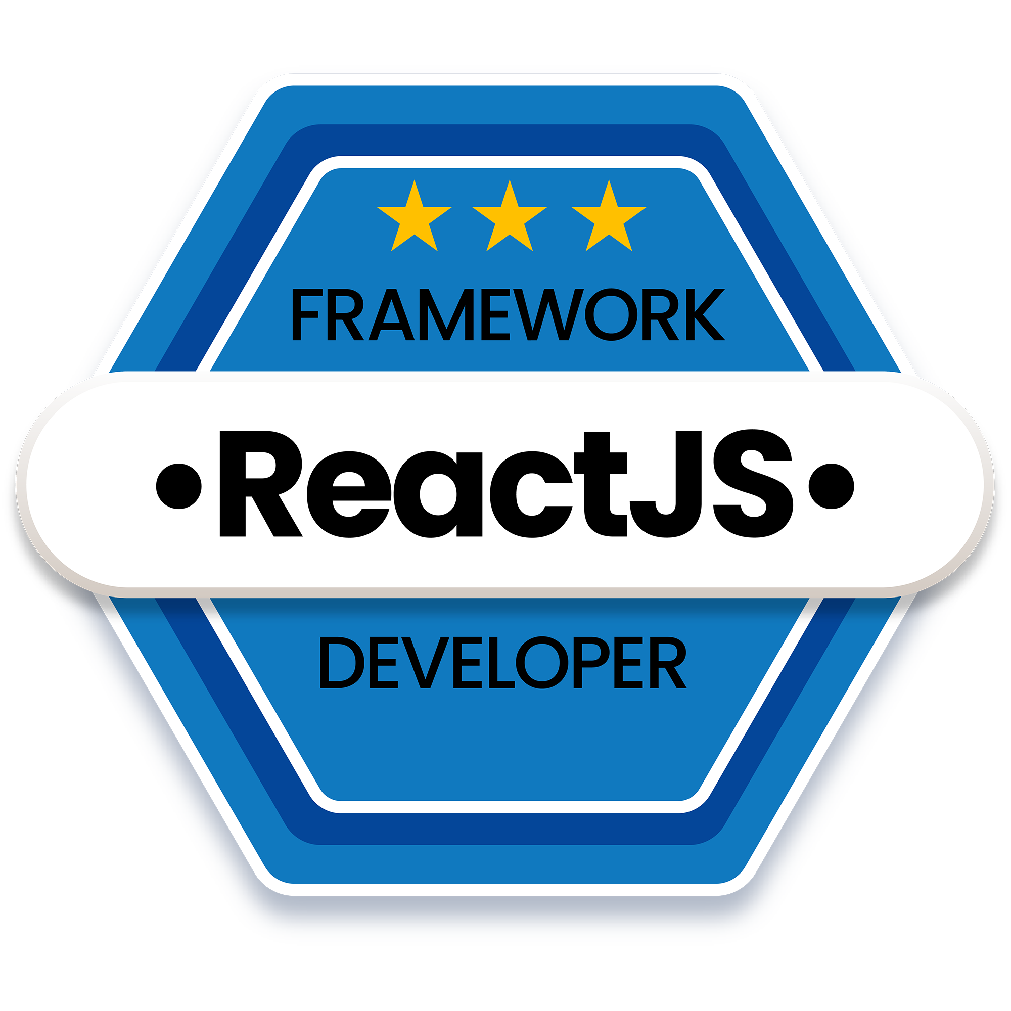 COITB React.js Framework Developer badge